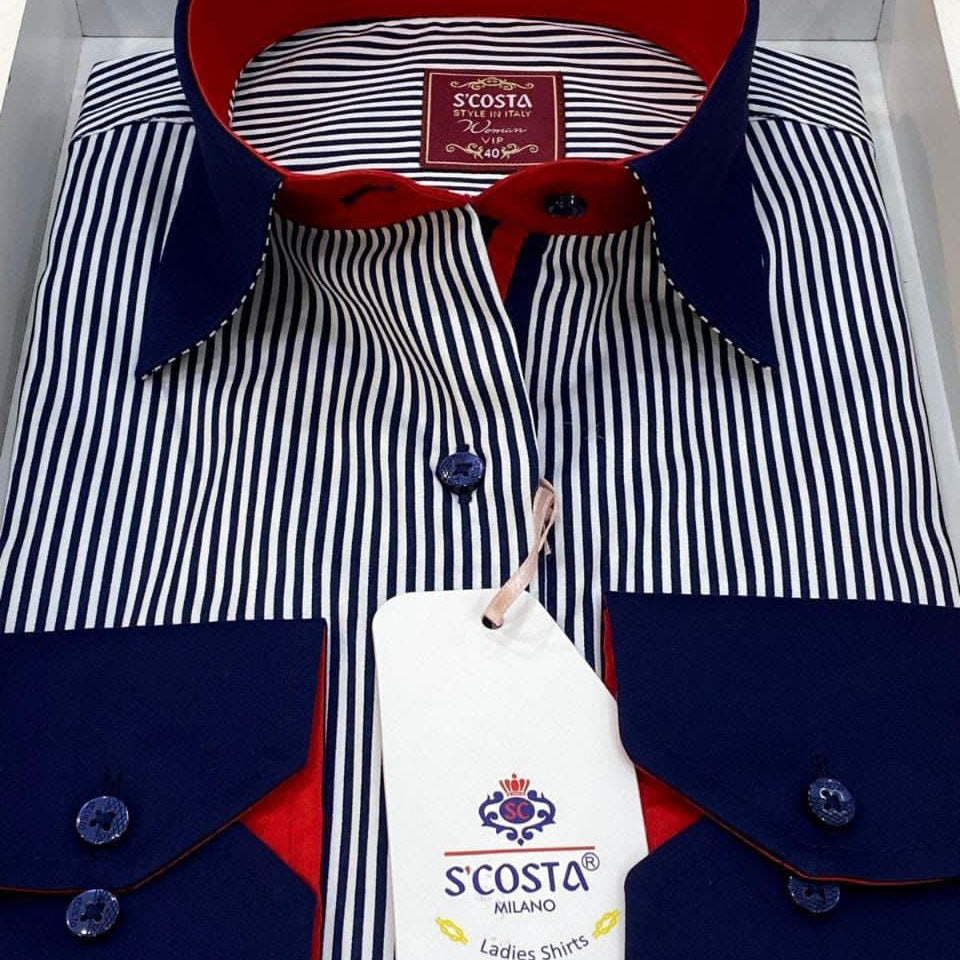 S'COSTA Milano Stripe Elegance Shirt