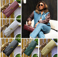 Woven Grace Top-Handle Clutch Series