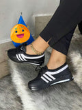Stripe Pulse Sneaker Look