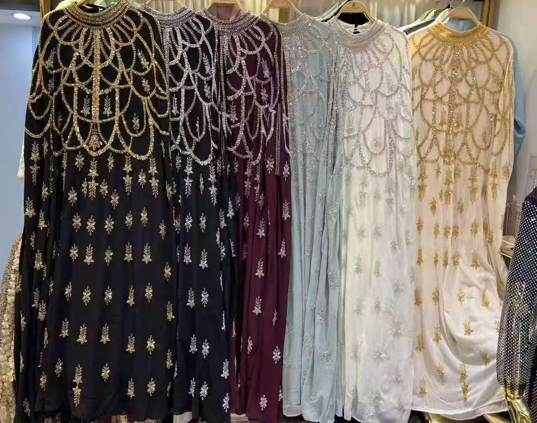 Majestic Cascade Embellished Gown Series