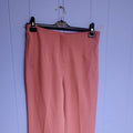 Peach Seamline Tailored Trousers