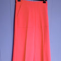 Coral Flare Pleated Trousers