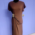 Cocoa Drape Buckle Max