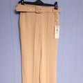 Sandstone Belted Flow Trousers