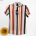 Stripe Button-Up by MANDELLA