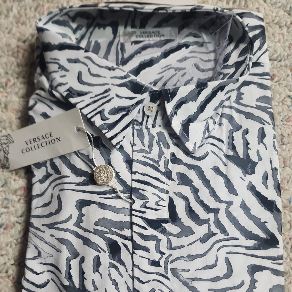 Versace Collection Monochrome Medusa Shirt