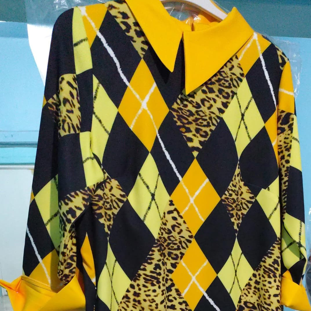 Savanna Argyle Fusion Dress