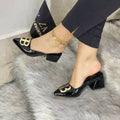 Balmain BB Luxe Mule