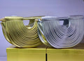 Aurora Arc Metallic Handbag Duo
