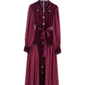 Velour Majesty Burgundy Gown