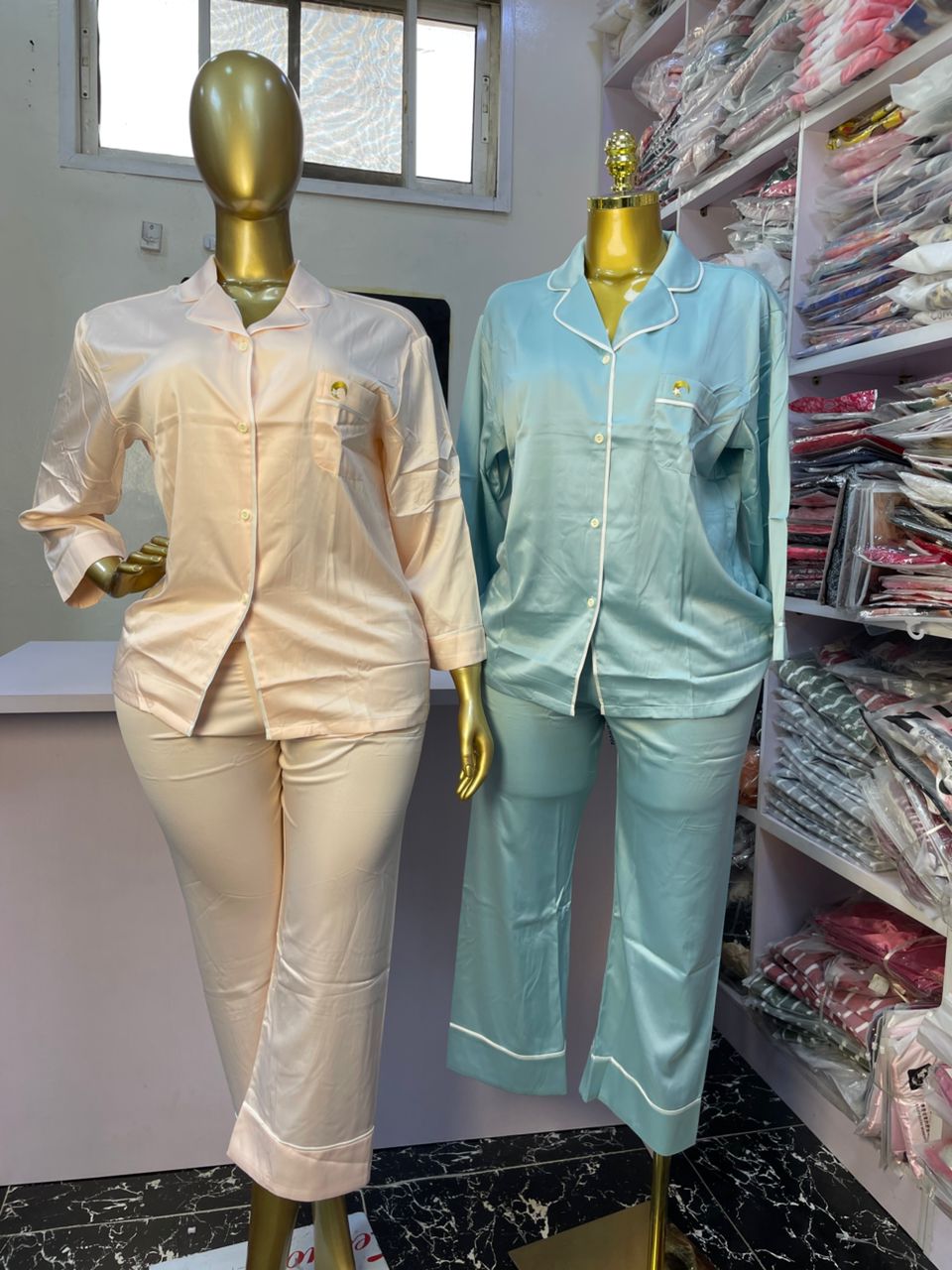 Satin Serenity Sleepwear Duo