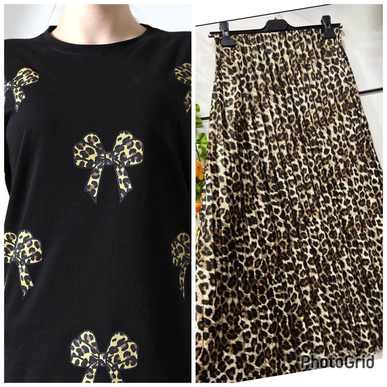 Wild Elegance Leopard Skirt